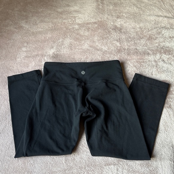 Lululemon Black High-Waist Leggings - Picture 1 of 9